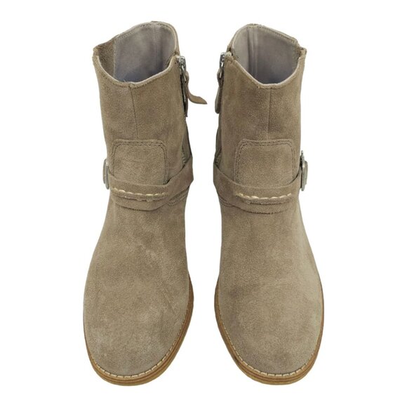 Sperry Side Zip Suede Ankle Boots Womens Size US 6.5 UK 4 EU 37 Taupe STS85464 - Picture 10 of 12